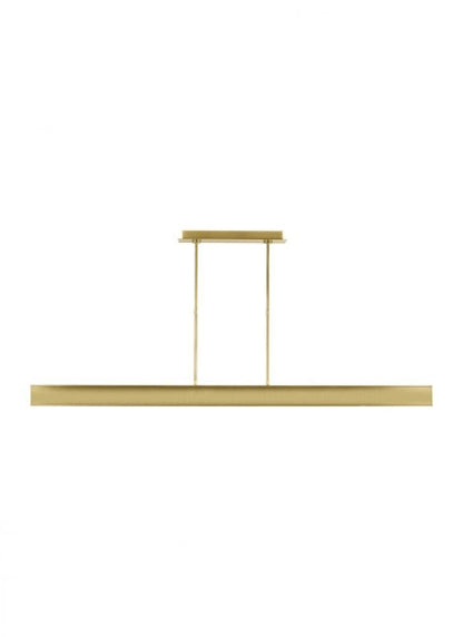 Visual Comfort Modern I-Beam 72 Linear Suspension Plated Brass