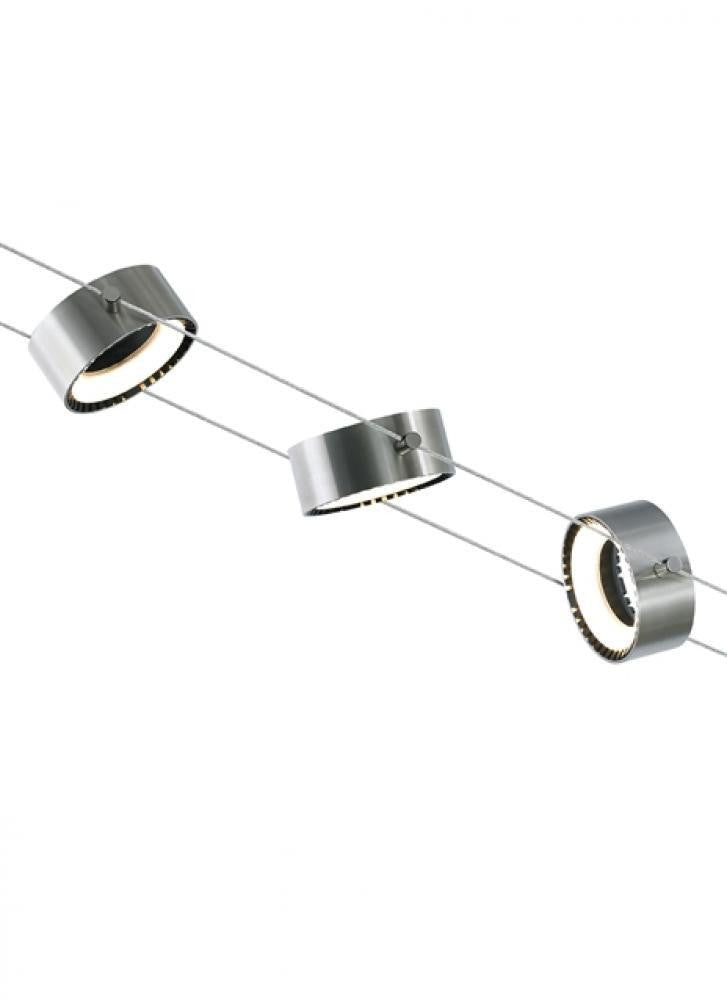 Visual Comfort Modern K-Corum Head Satin Nickel