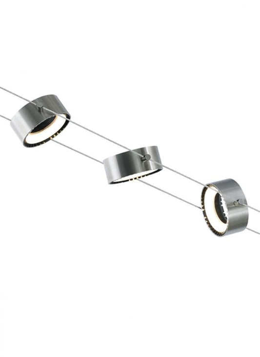 Visual Comfort Modern K-Corum Head Satin Nickel
