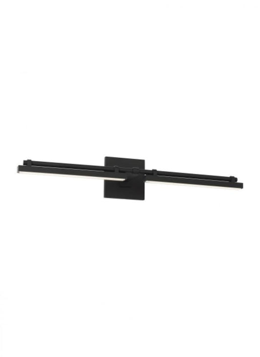 Visual Comfort Modern Kal Medium Vanity Nightshade Black