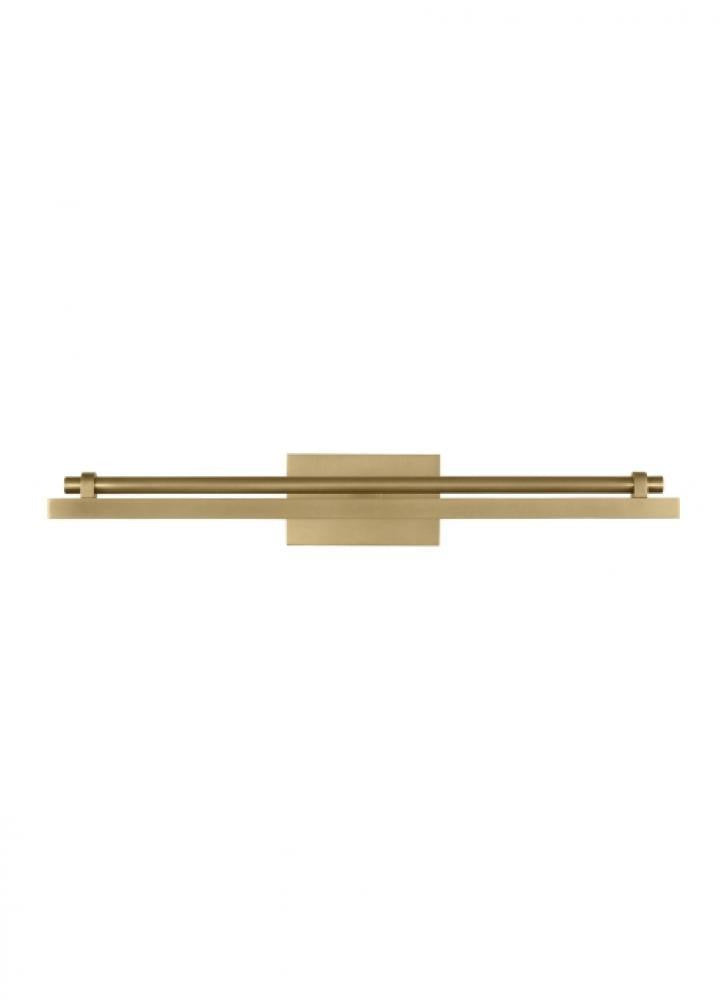 Visual Comfort Modern Kal Picture Light Natural Brass