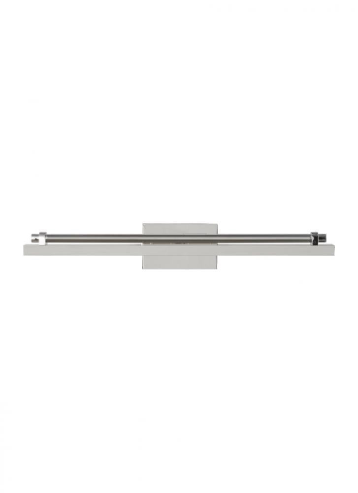 Visual Comfort Modern Kal Picture Light Polished Nickel