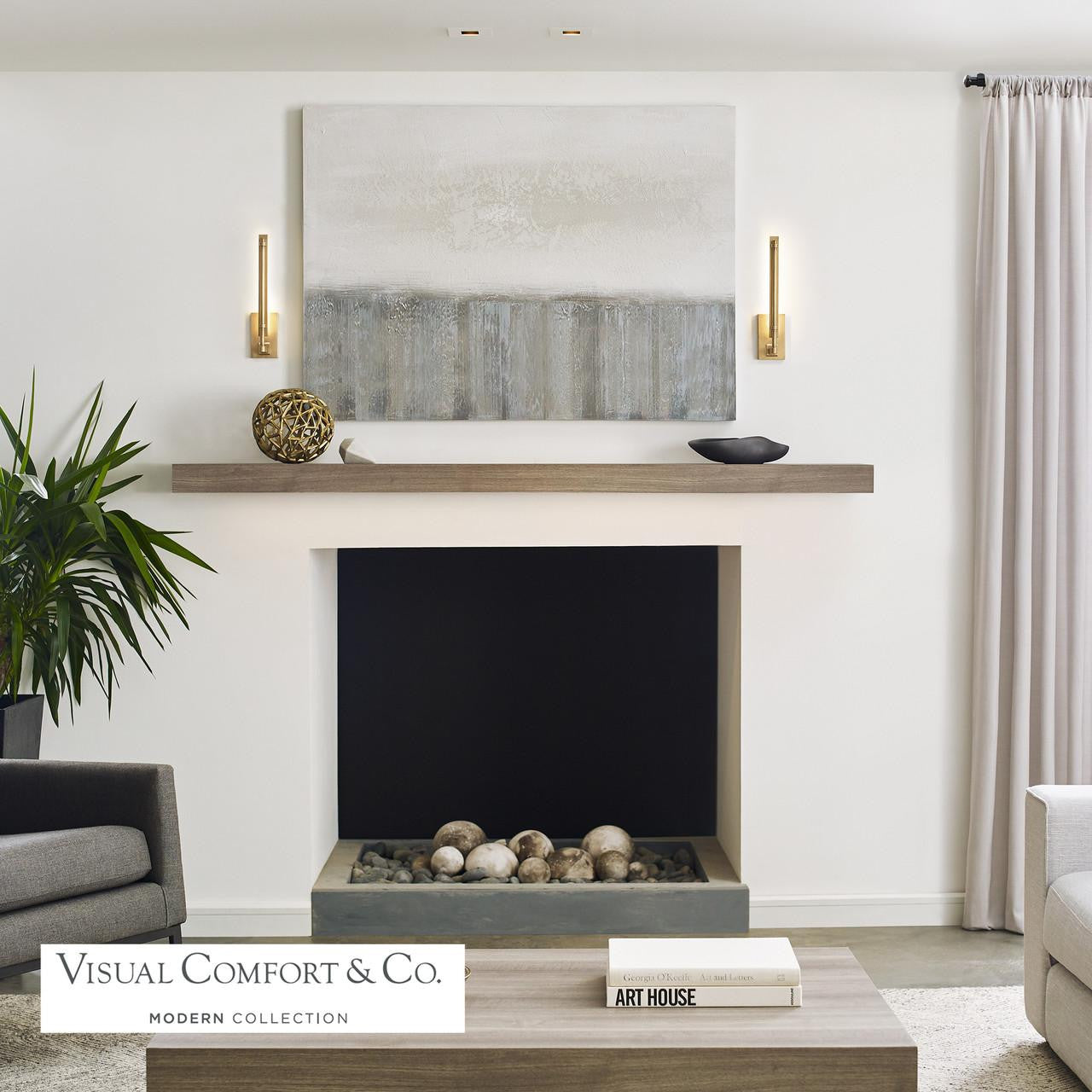 Visual Comfort & Co. Modern Collection Kal Small Sconce