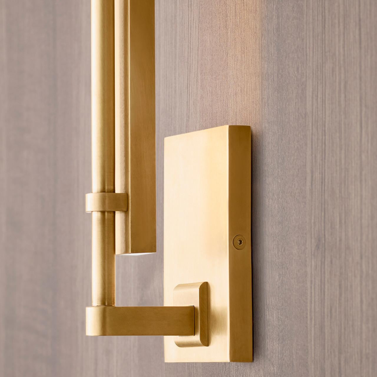 Visual Comfort Modern Kal Small Sconce Polished Nickel