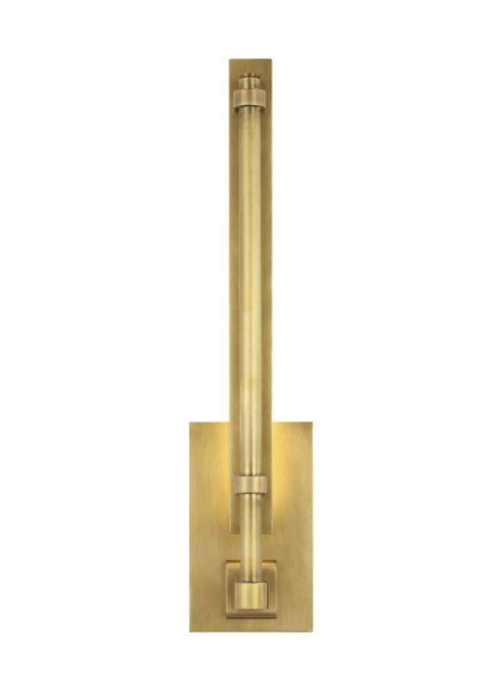 Visual Comfort Modern Kal Small Sconce Natural Brass