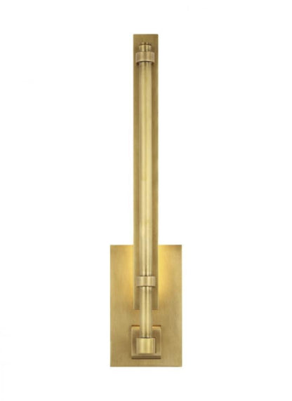 Visual Comfort Modern Kal Small Sconce Natural Brass