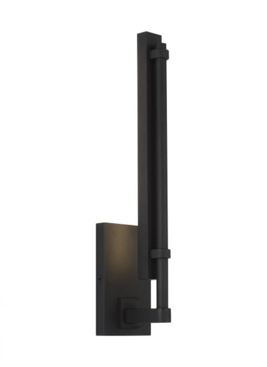 Visual Comfort Modern Kal Small Sconce Nightshade Black