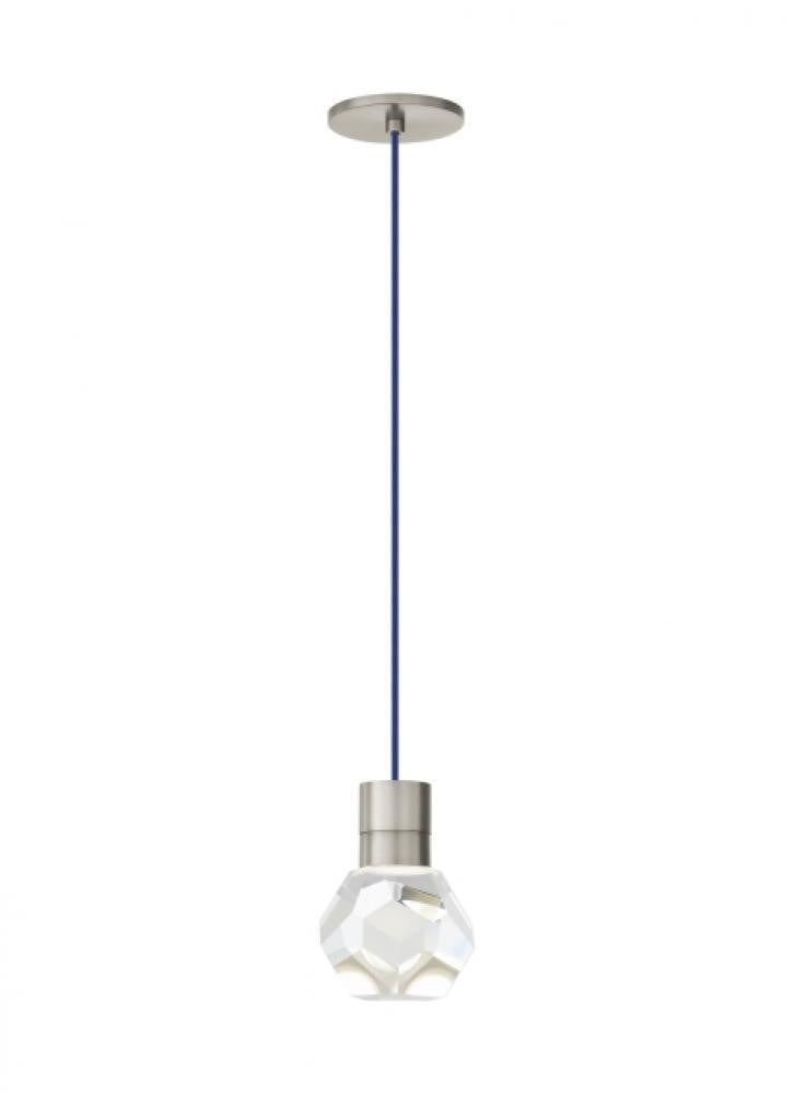 Visual Comfort Modern Kira Ceiling Pendant Satin Nickel