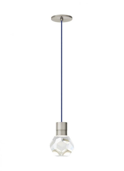 Visual Comfort Modern Kira Ceiling Pendant Satin Nickel