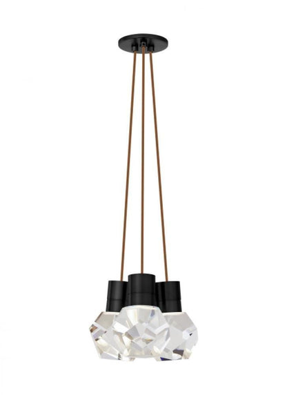 Visual Comfort Modern Kira Ceiling Pendant Black