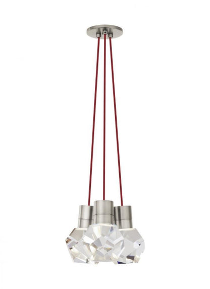 Visual Comfort Modern Kira Ceiling Pendant Satin Nickel