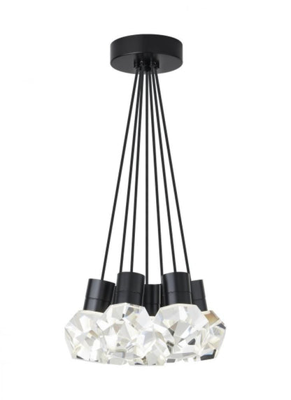 Visual Comfort Modern Kira Ceiling Pendant Black