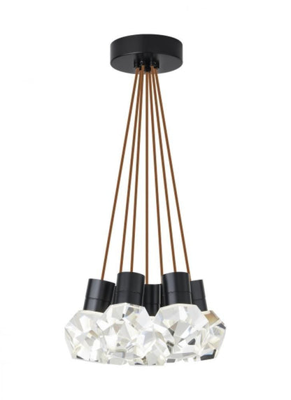 Visual Comfort Modern Kira Ceiling Pendant Black