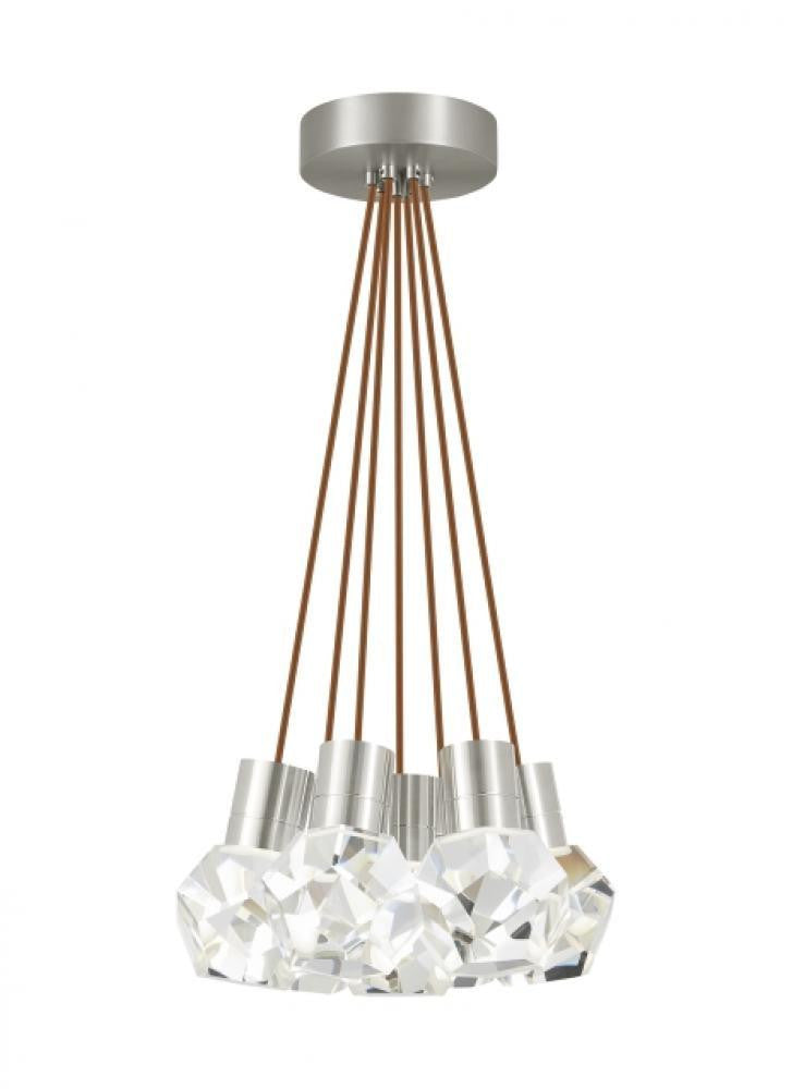 Visual Comfort Modern Kira Ceiling Pendant Satin Nickel
