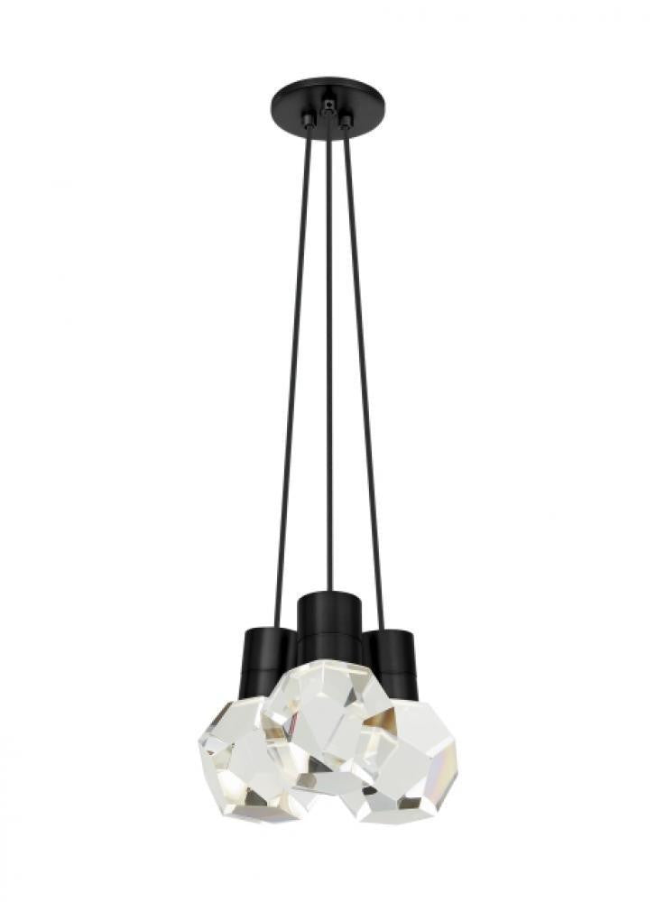 Visual Comfort Modern Kira Chandelier Black