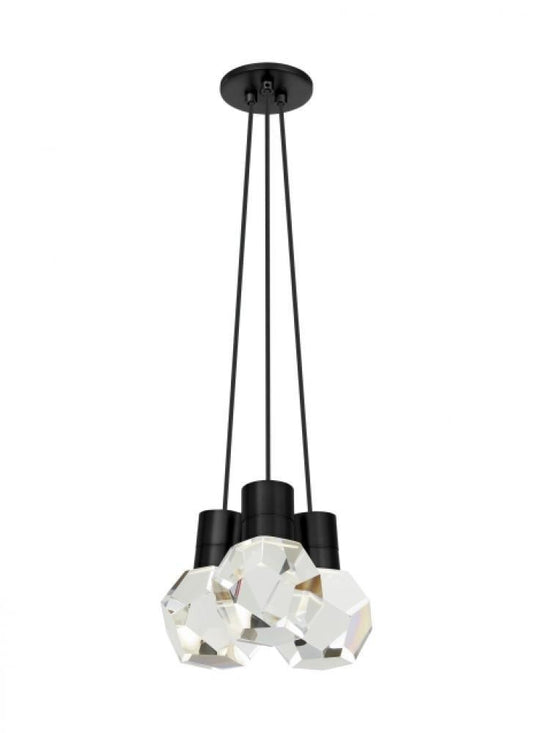 Visual Comfort Modern Kira Chandelier Black