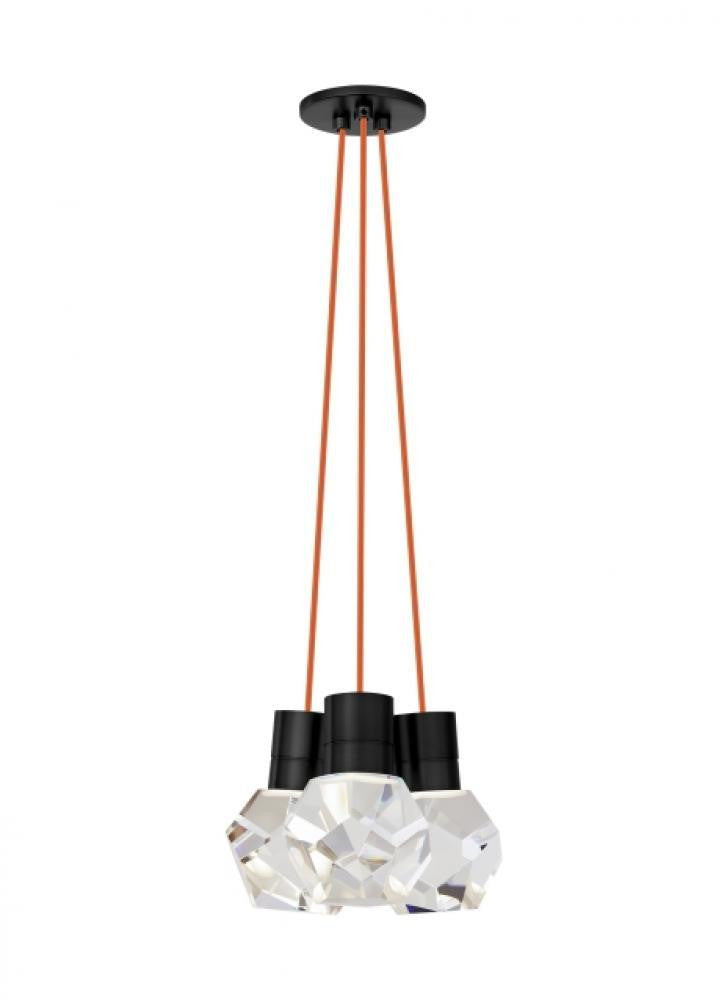 Visual Comfort Modern Kira Chandelier Black