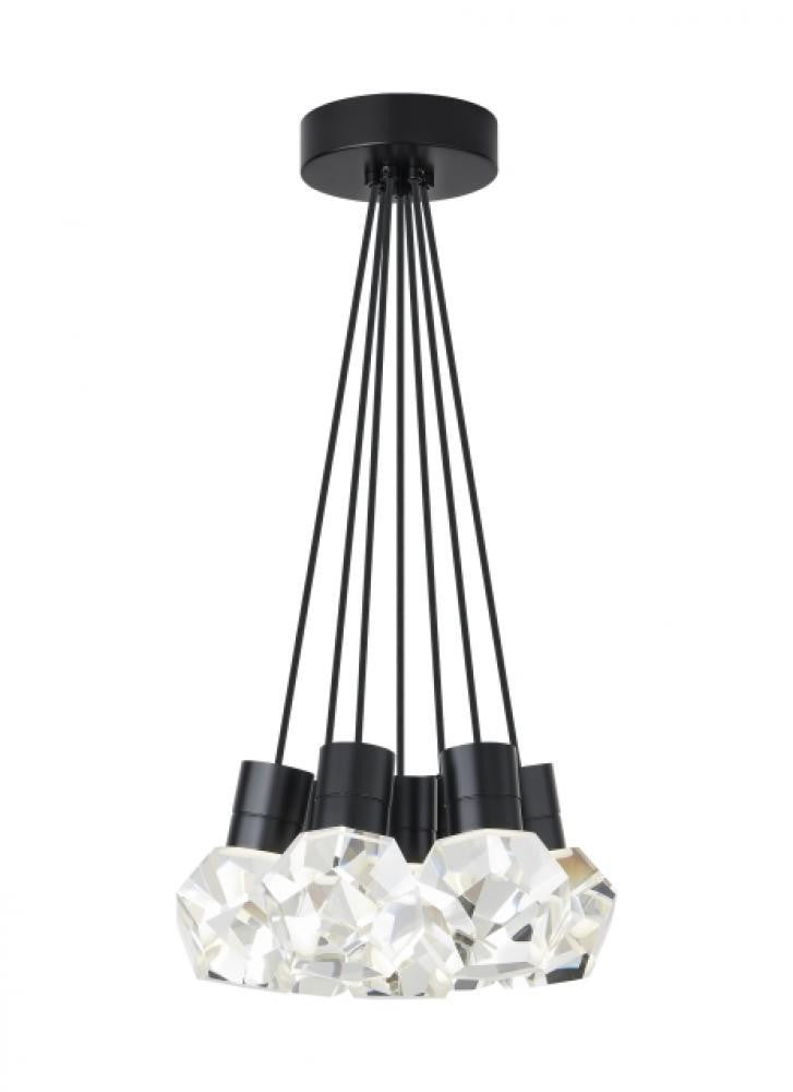 Visual Comfort Modern Kira Chandelier Black