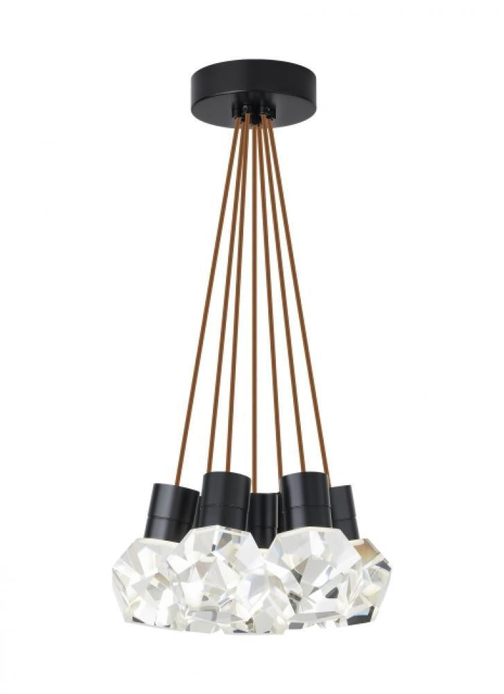 Visual Comfort Modern Kira Chandelier Black