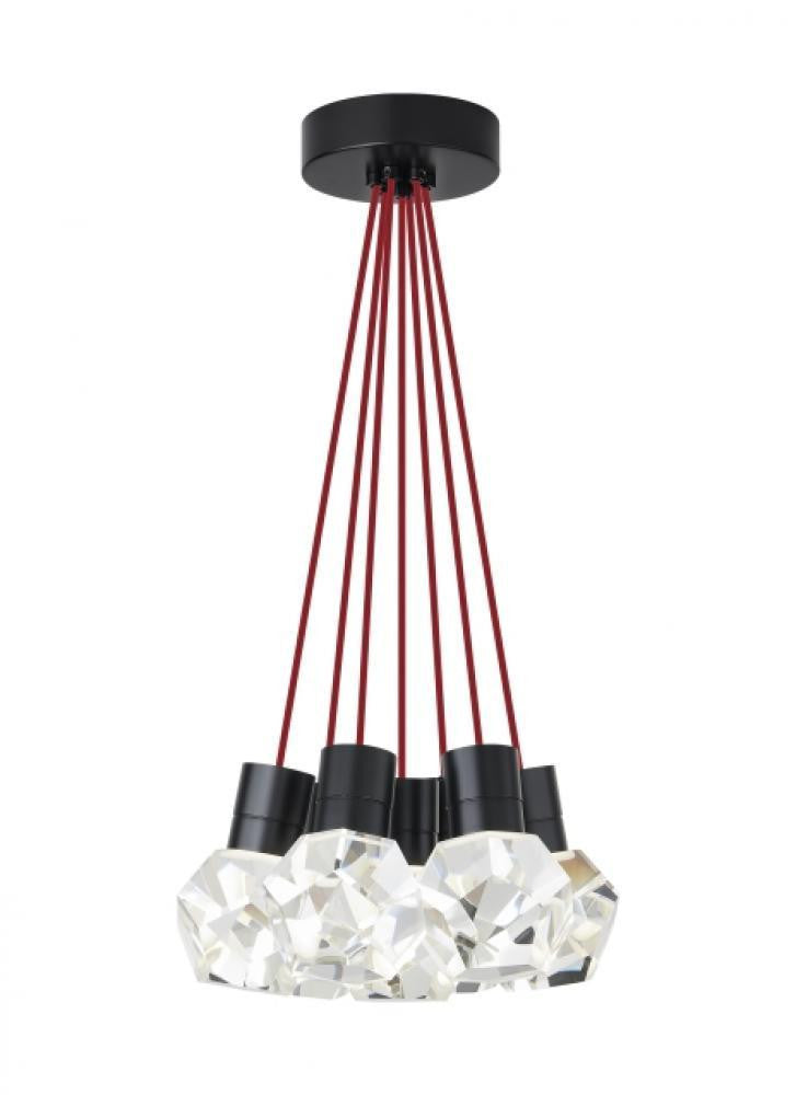 Visual Comfort Modern Kira Chandelier Black