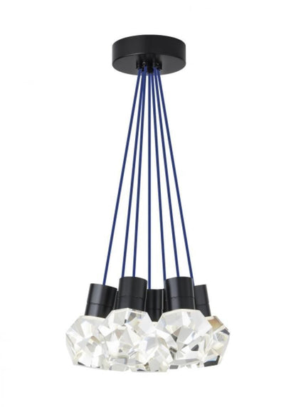Visual Comfort Modern Kira Chandelier Black