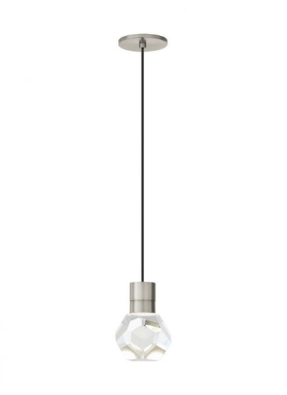 Visual Comfort Modern Kira Pendant Satin Nickel