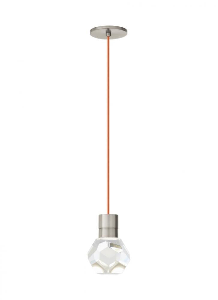 Visual Comfort Modern Kira Pendant Satin Nickel
