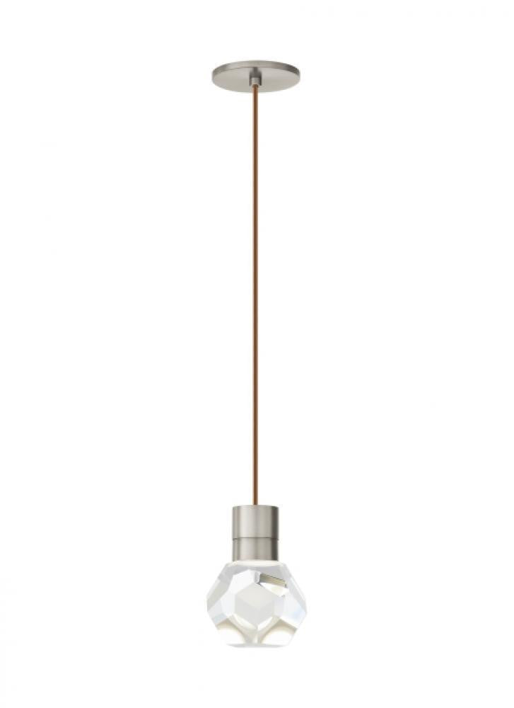 Visual Comfort Modern Kira Pendant Satin Nickel