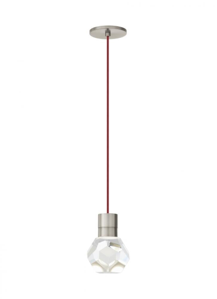 Visual Comfort Modern Kira Pendant Satin Nickel