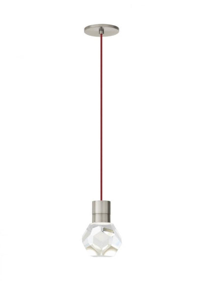 Visual Comfort Modern Kira Pendant Satin Nickel