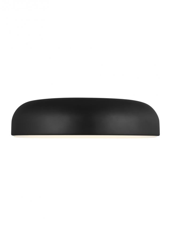 Visual Comfort Modern Kosa Flush Mount Black