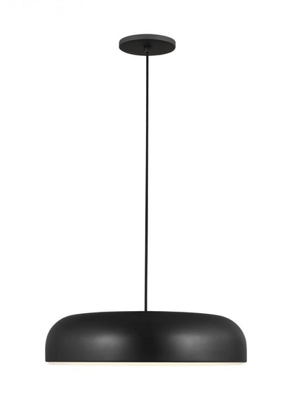 Visual Comfort & Co. Modern Collection Kosa Pendant, 1-Light, LED, Black, 18"W (700TDKOSA18B-LED930 70PGAKC)