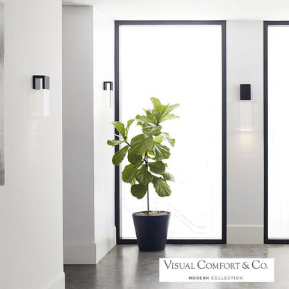 Visual Comfort Modern Kulma Large Wall Sconce Natural Brass