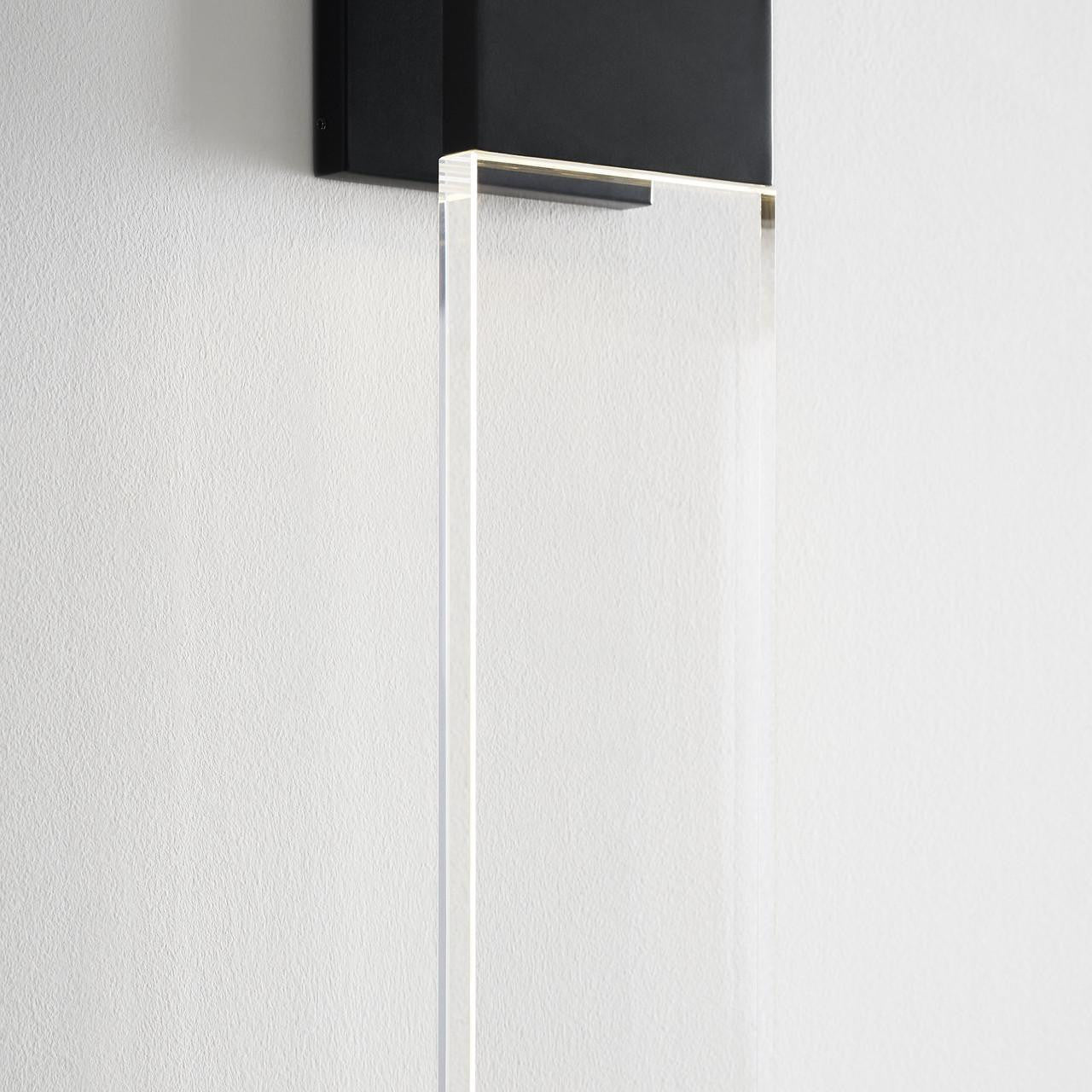 Visual Comfort & Co. Modern Collection Kulma Large Wall Sconce, 1-Light, Black, 20.4"H (700OWKLM92720BUNV 70PGHF4)