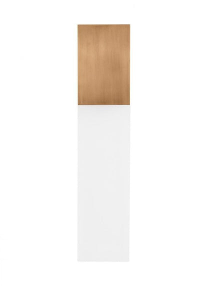 Visual Comfort & Co. Modern Collection Kulma Large Wall Sconce, 1-Light, Copper, 20.4"H (700OWKLM92720PUNV 70PGHF6)