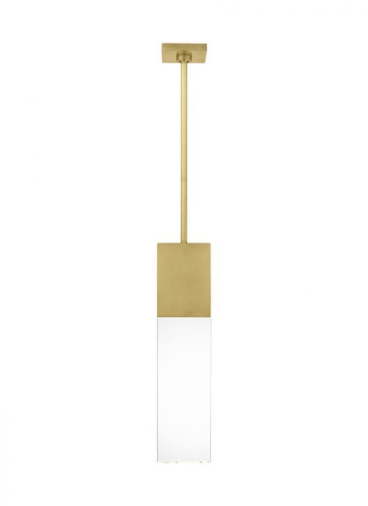 Visual Comfort Modern Kulma Medium Pendant Natural Brass