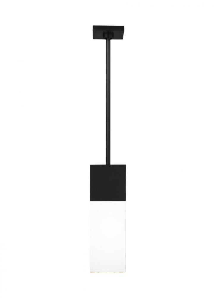 Visual Comfort Modern Kulma Small Pendant Black