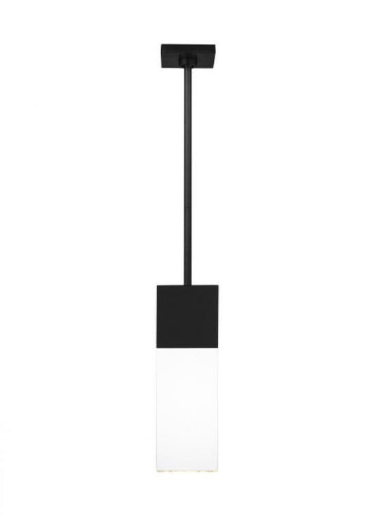 Visual Comfort Modern Kulma Small Pendant Black