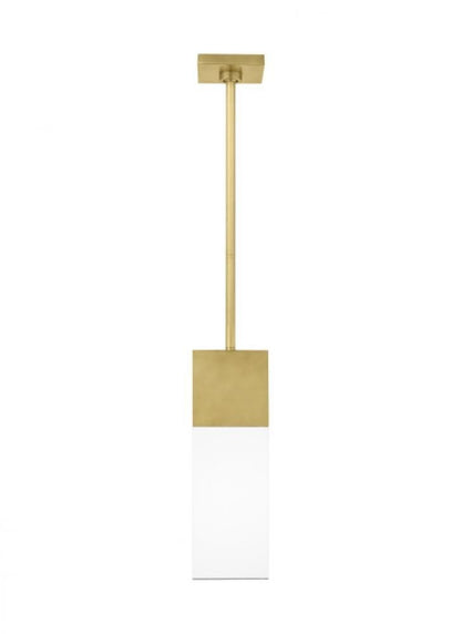 Visual Comfort Modern Kulma Small Pendant Natural Brass