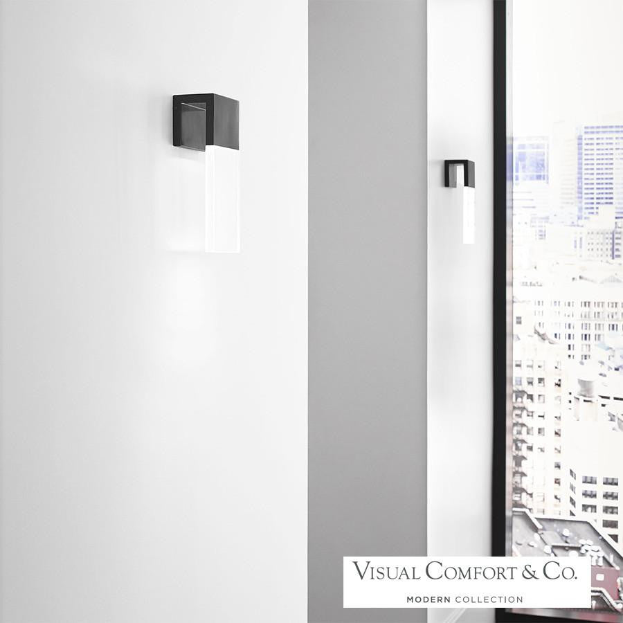 Visual Comfort Modern Kulma Small Wall Sconce Natural Brass