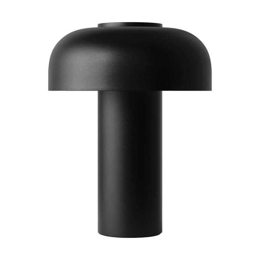 Visual Comfort Modern Louver 9 Rechargeable Table Lamp Black