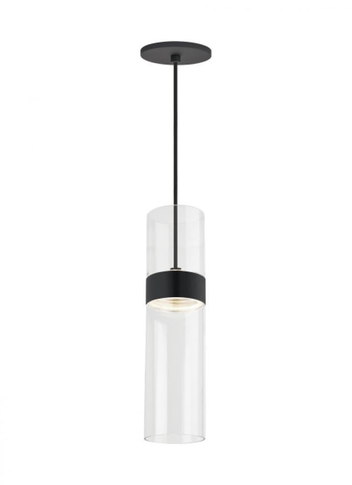 Visual Comfort Modern Manette Medium Pendant Black