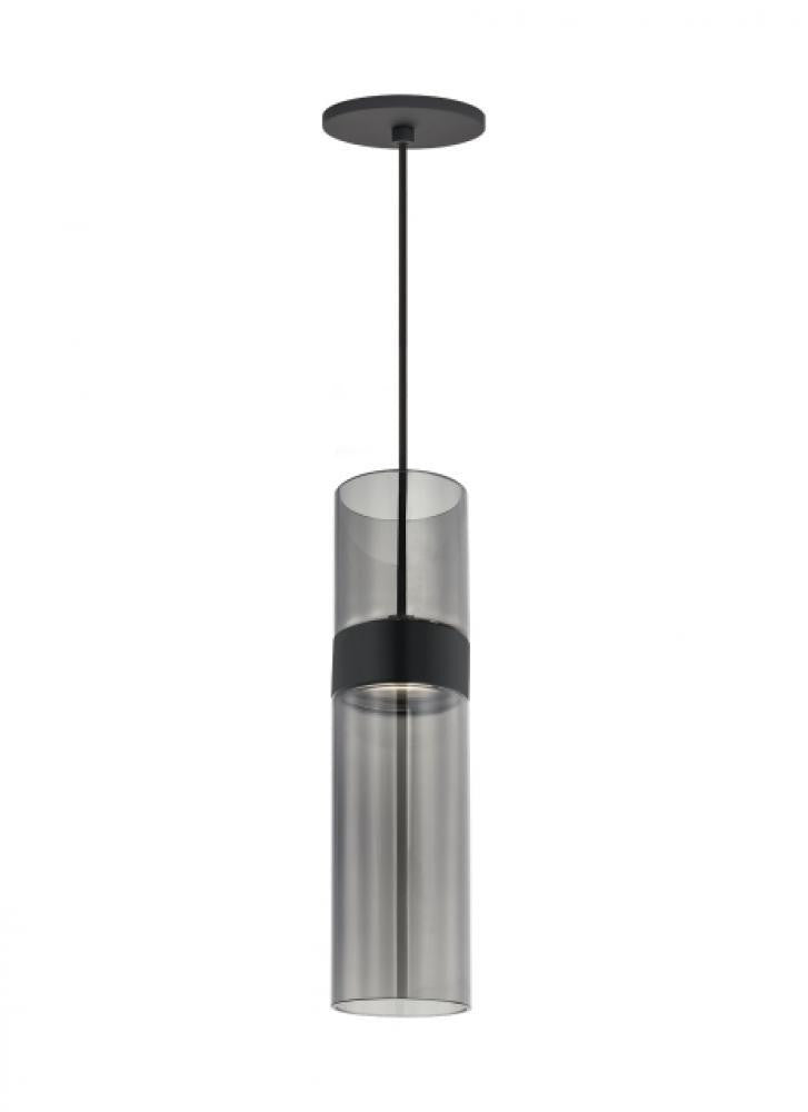 Visual Comfort Modern Manette Medium Pendant Black