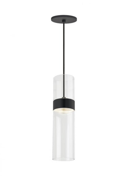 Visual Comfort Modern Manette Pendant Black