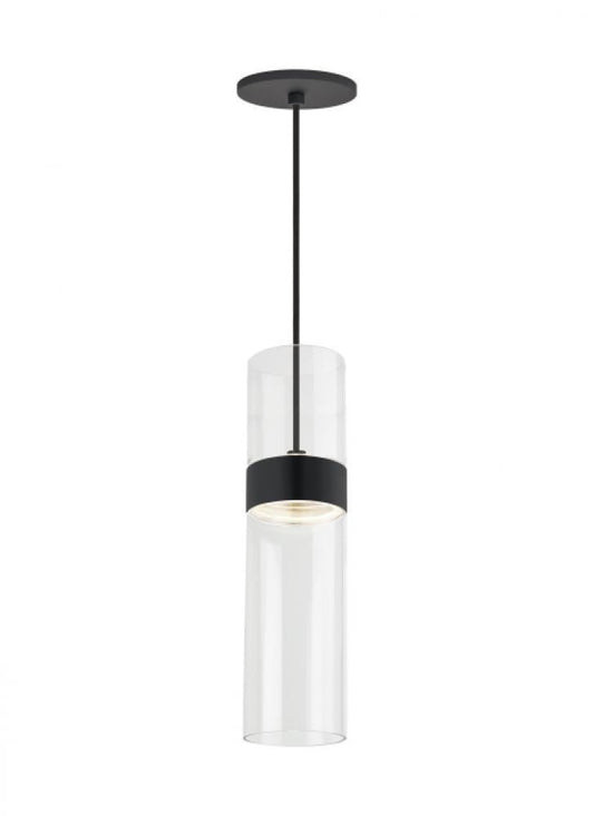 Visual Comfort Modern Manette Pendant Black