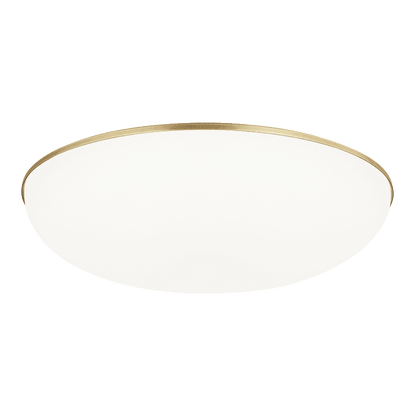Megan Flush Mount Plated Brass 277V