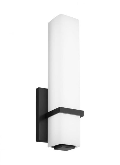 Visual Comfort & Co. Modern Collection Milan Bath Vanity, 1-Light, LED, Dark Bronze, 12.2"H (700BCMLN13WBZ-LED930 70PKG7K)