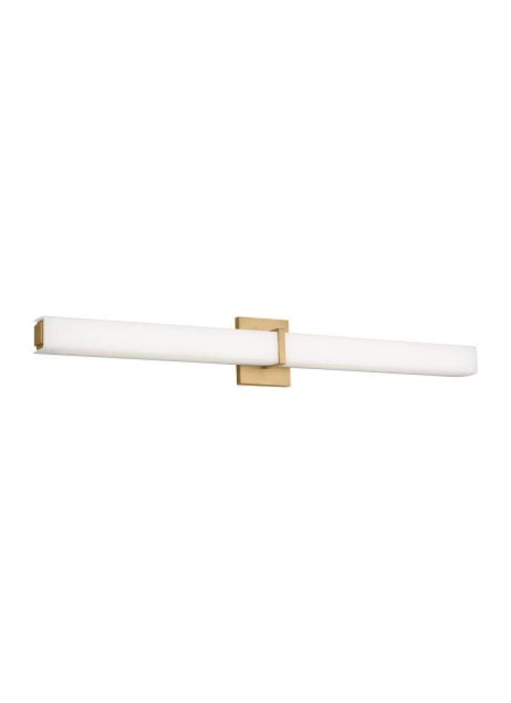 Visual Comfort Modern Milan Bath Vanity Natural Brass