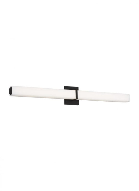 Visual Comfort Modern Milan Bath Vanity Nightshade Black