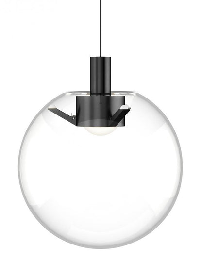 Visual Comfort Modern Mini Palona Pendant Black